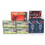 390 Rds Remington/CCI/Fed/Geco .22 LR Ammo, 21st C