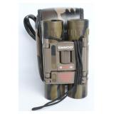 Pair Tasco 10x25 Camo Compact Binoculars w/ Case