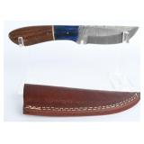 Handmade Damascus Steel Fixed Blade Hunting Knife