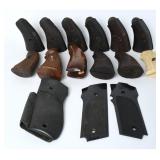 S&W & Aftermarket Grip Lot (15pc), Mid-20 C.