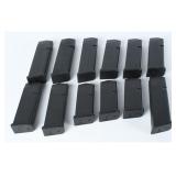 12 Glock and Aftermarket 9mm Pistol Magazines