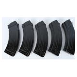 5 Global Ordnance 7.62x39 AK-47 30-Rd Steel Mags