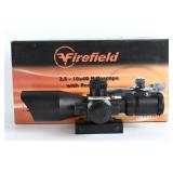 Firefield 2.5-10x40 Scope w/ Red Laser & Box