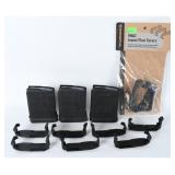 3 Magpul PMAG 10 AR/M4 Mags w/ Dust Covers