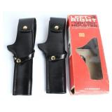 Crosman Reversible Leather Holsters, c. 1960s