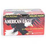 Federal .40 S&W 180gr FMJ 100rd Ammo, Modern