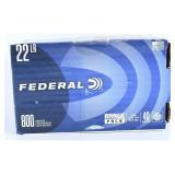 Federal .22 LR Range Pack, 800 Rds, Modern