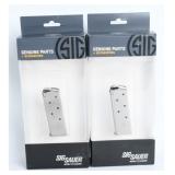 A Pair of Sig Sauer P238 6-Round Magazines