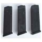 Three Glock Model 20 10mm 15-Round Magazines