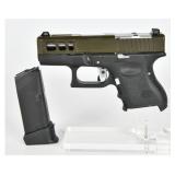 Glock 26 Custom 9mm Pistol, Modified, c. 2000s