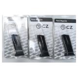 A Trio of CZ 2075 RAMI 9mm 10-Round Magazines