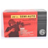 Geco .22 LR 40gr LRN, 500 Rds, Modern