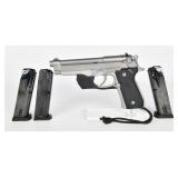 Beretta 96 .40 S&W Pistol, SS w/ 3 Mags, C. 1990s