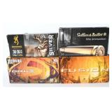 Browning/Federal/S&B Rifle Ammo Lot (80 Rds)