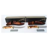 Pair: Schrade Uncle Henry 153UH Hunting Knives