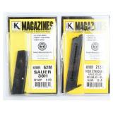 Two Triple K Mfg. Replacement Magazines