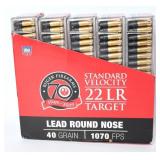 Ruger 70th Anniv. .22 LR Std Velocity Ammo, 2019