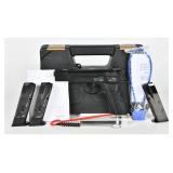 CZ 75 B 9mm w/ Custom Grips & 3 Mags, C. 2017