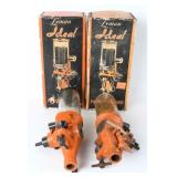 Pair of Lyman No. 55 Powder Measures w/ Boxes