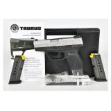 Taurus PT 709 Slim 9mm w/ 2 Mags & Case, C. 2010