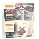 Norma Whitetail & SP Hunting Ammo Lot, Modern