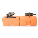 Lyman Steel Reloading Dies w/ Cases, Late 20th C.