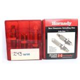 Hornady & Lee .243 Win Die Sets, Late 20th C.