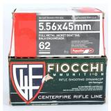 Aguila & Fiocchi Rifle Ammo, 100rd Total, c. 2021