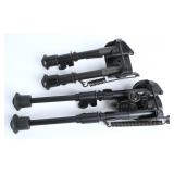 2 Harris Engineering Adj. Bipods, Late 20th C.