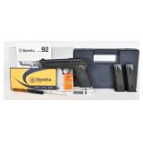 Beretta 92FS 9mm Pistol, New in Box, 1990