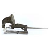 Manual Press w/ Interchangeable Dies, Pat 1933940