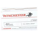 Winchester .40 S&W 165gr FMJ Win Pack, Contemp.