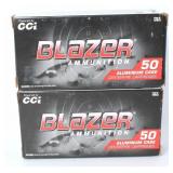 Blazer .40 S&W 165 gr FMJ Aluminum Case Ammo