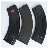 3 U.S.A. Ruger Mini-30 30-Rd Steel Magazines