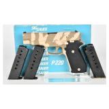 SIG P220 .45 Auto, Desert Camo, W. Germany, c. 90s