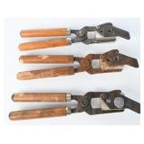 3 Lee 2-Cavity Bullet Molds w/ Handles