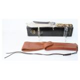 Puma White Hunter II Stag Knife w/ Box & Sheath