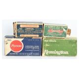 4 Boxes .25 Auto & .22 Automatic Ammunition