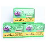 3 Boxes Sierra MatchKing .30 175gr HPBT Bullets