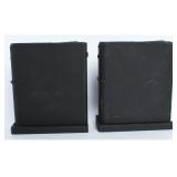 A Pair of 3D-Printed Polymer Magazines