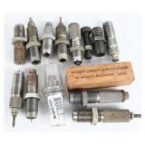 An Assortment of Reloading Dies and Components