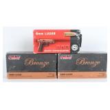 130 Rounds PMC & Geco 9mm Luger Ammunition