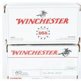 Winchester Target/Range .40 S&W Ammo 177 Rds