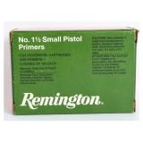 Remington No. 1 1/2 Small Pistol Primers 1000ct