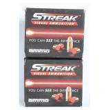 Ammo Inc. Streak 9mm Luger, 40 Rounds