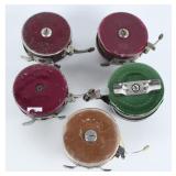 5 South Bend & Shakespeare Fly Fishing Reels