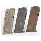 Three UNIDENTIFIED .22 Caliber Pistol Magazines