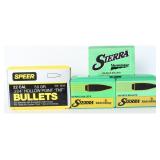 4 Boxes Speer & Sierra .22 (.224) Bullets