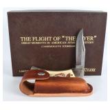 Schrade SC507 Flight of Flyer Scrimshaw Knife