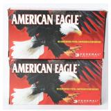 100 Rds Federal American Eagle .40 S&W Ammo